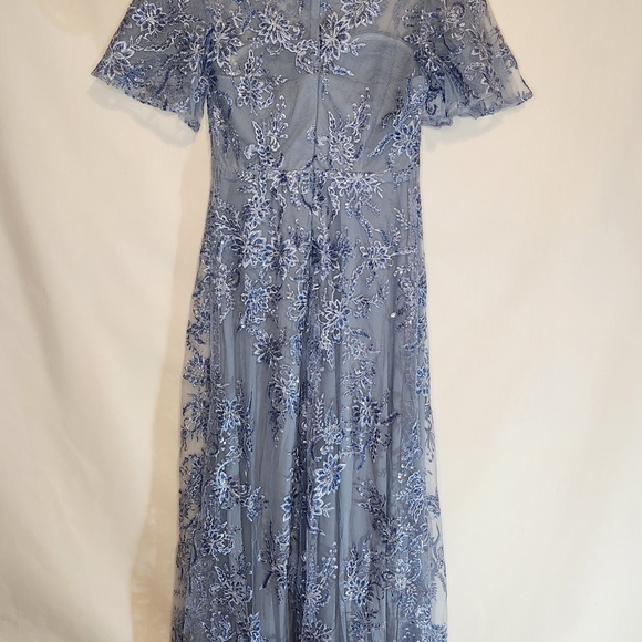 Mosy Floral Lace Maxi Dress Size S Formal Wedding, Prom, Coctail - Picture 2 of 9